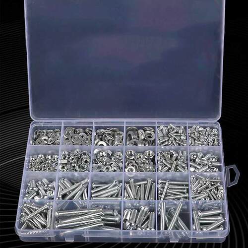 Cross Round Head Screw Nut Gasket Machine Wire Nail Bt Scr
