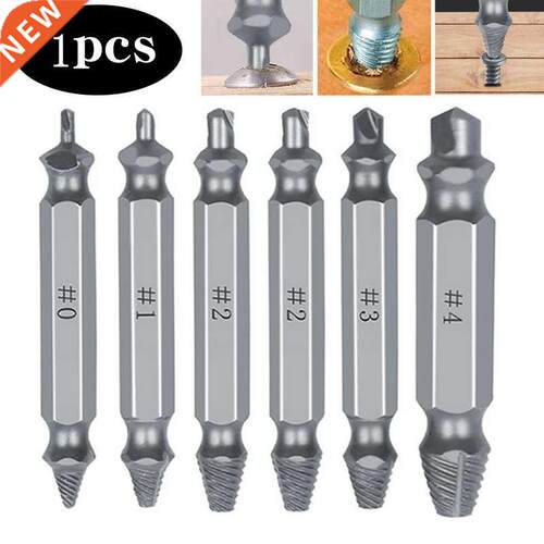 1pcs Damaged Screw Extractor Drill Bit Stripped Broken Screw