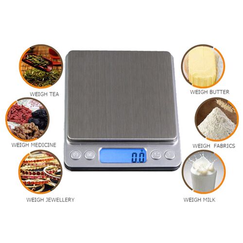1000g0.1g Scales Scales Pocket LCD Precision Jewelry Scale W