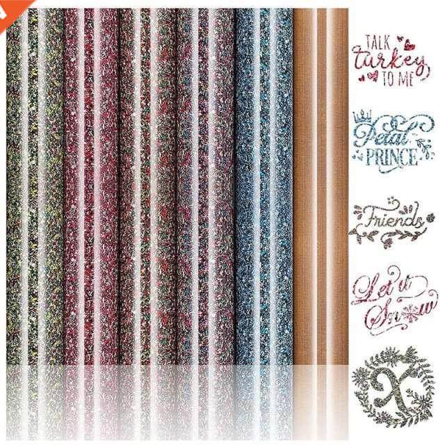 HTV Heat Transfer Vinyl Bundle Floral Pattern Ironing Vinyl