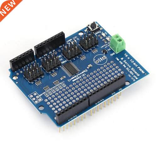 16 Channels 12 Bit Servo Shield PWM Motor Driver Shield 40~1
