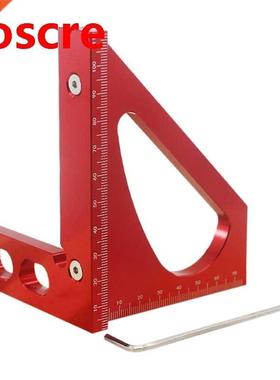 35ED Woodworkng Square Protractor Alumnum Alloy Mter Tra