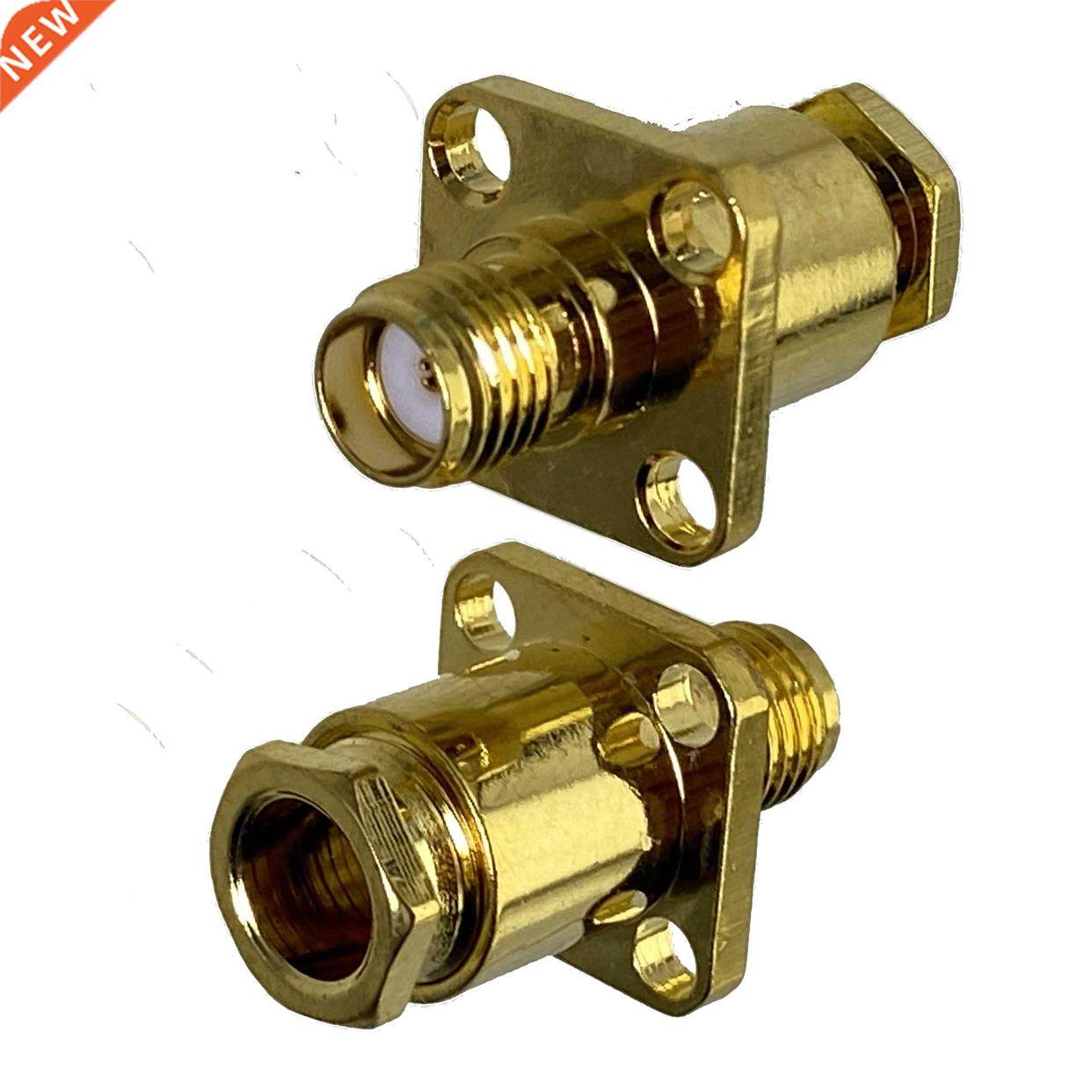 1pcs Connector SMA Female Jack 4 Holes Flange Clamp RG58 RG1