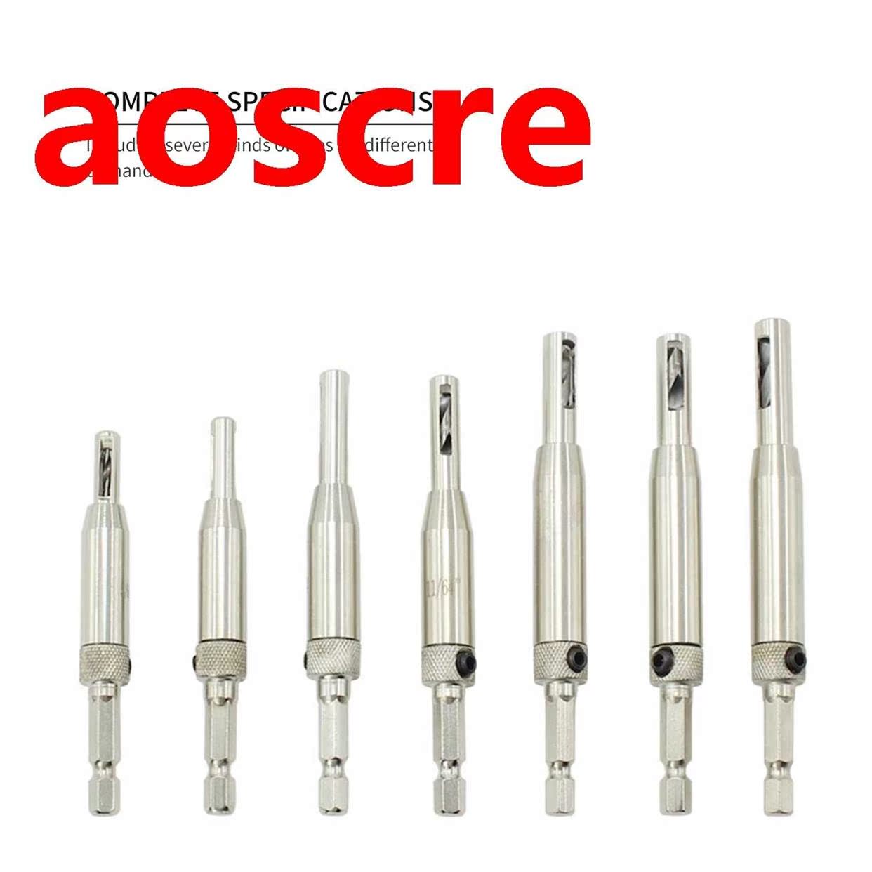 10pcs Comination Center Drill its Set with Hex Wrench Hing