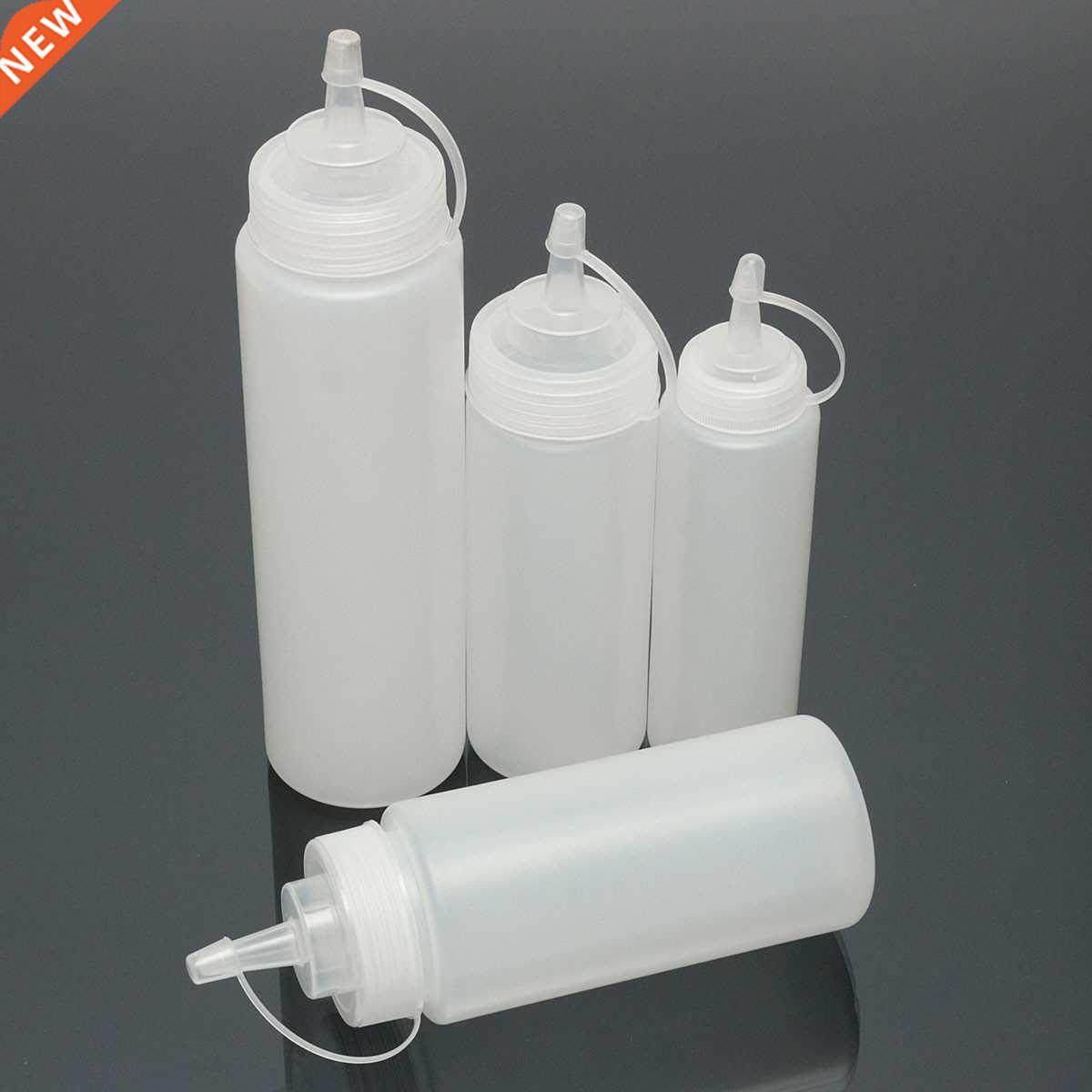 Sauce Dispenser Bottles Kitchen Tools Squeeze Bottle With Ca
