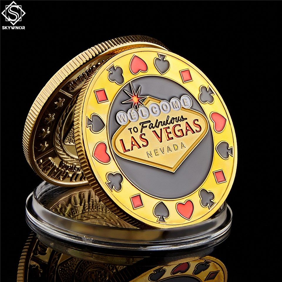 Welcome To Nevada Las Vegas Poker Chip Angel Casino Challeng