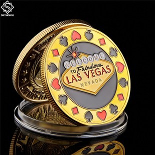 Welcome To Nevada Las Vegas Poker Chip Angel Casino Challeng