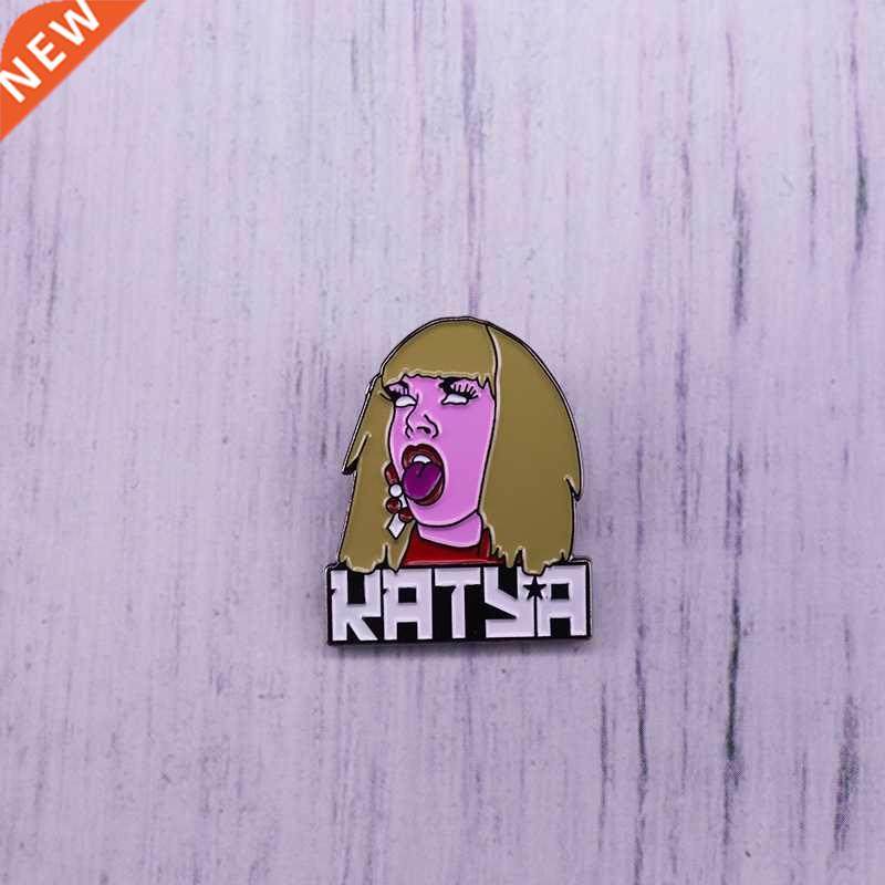 Katya Zamolodchikova Enamel Pin American Drag Queen Actor C