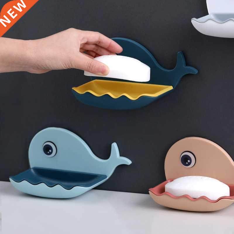 RecabLeght Bathroom Soap Dish Holder Bathroom Soaps Box Stor