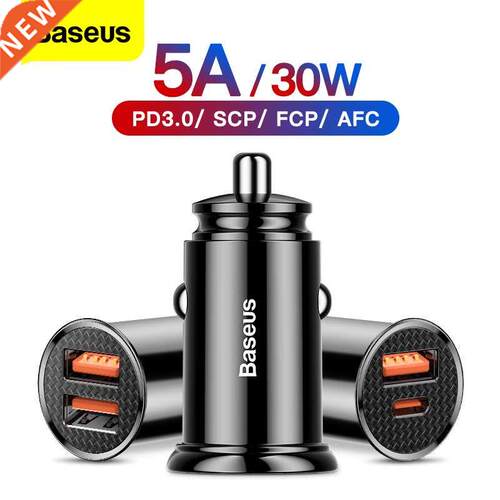 Baseus Quick Charge 4.0 .0 SB Car Charger iPhone  Su