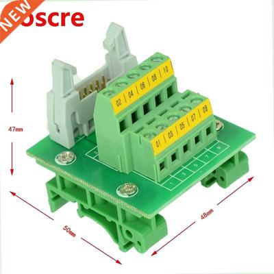 IDC10 Mini breakout board IDC10 connector PLC relay adapter