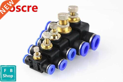 Free shipping Push In Fittings throttle valve SA 4-12mm Air