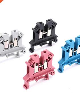 10pcs UK-2.5B 2.5mm 2 DIN Rail Universal Combination Termina