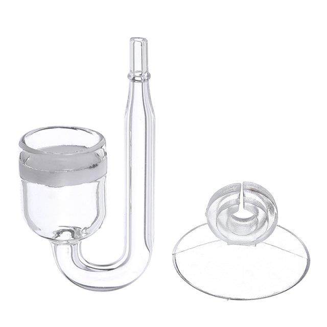 Aquarium CO2 Diffuser High Transparent Glass Increasing Satu