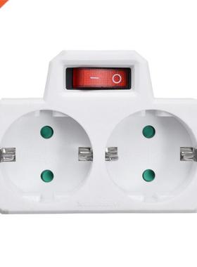 EU Standard Multiple Plug 250V 16A Double Socket Conversion