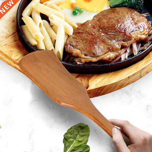 1 PC Brand New High Quality Long Handle Wooden Cooking Rice