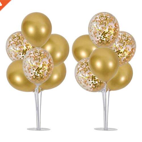 Balloons Stand Kit Table Decorations Balloons Tree 2 Set Wit