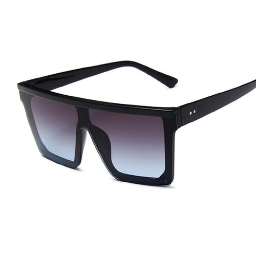 Kim Kardashian Square Sunglasses Wo Vintage Retro Flat Top S