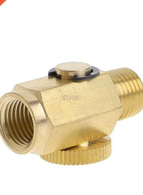 1/4'' NPT Brass Compressed Air Pressure ValveInline
