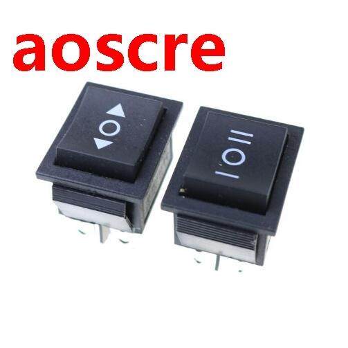 KCD4 black Rocker Switch Power Switch ON-OFF-ON  Position