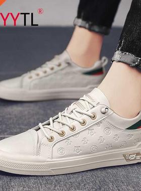 CRLAYDK Luxury Men	s Skate Low  Sneakers Leather Casual W