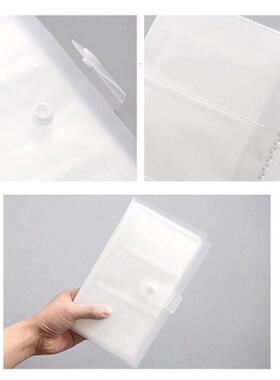 1 Pc 240 Slots Transparent PP Cover Business Card Book Large