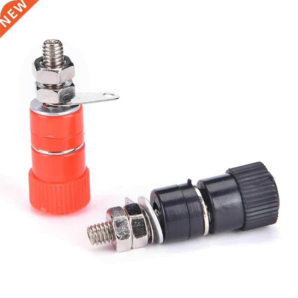 2 Colors Copper Banana Socket jack binding posts Terminals P