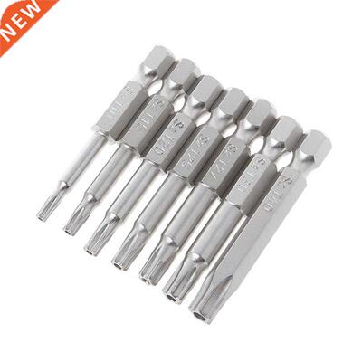 7Pcs+Star+Drill+Bits+Screwdriver+Magnetic+1/4
