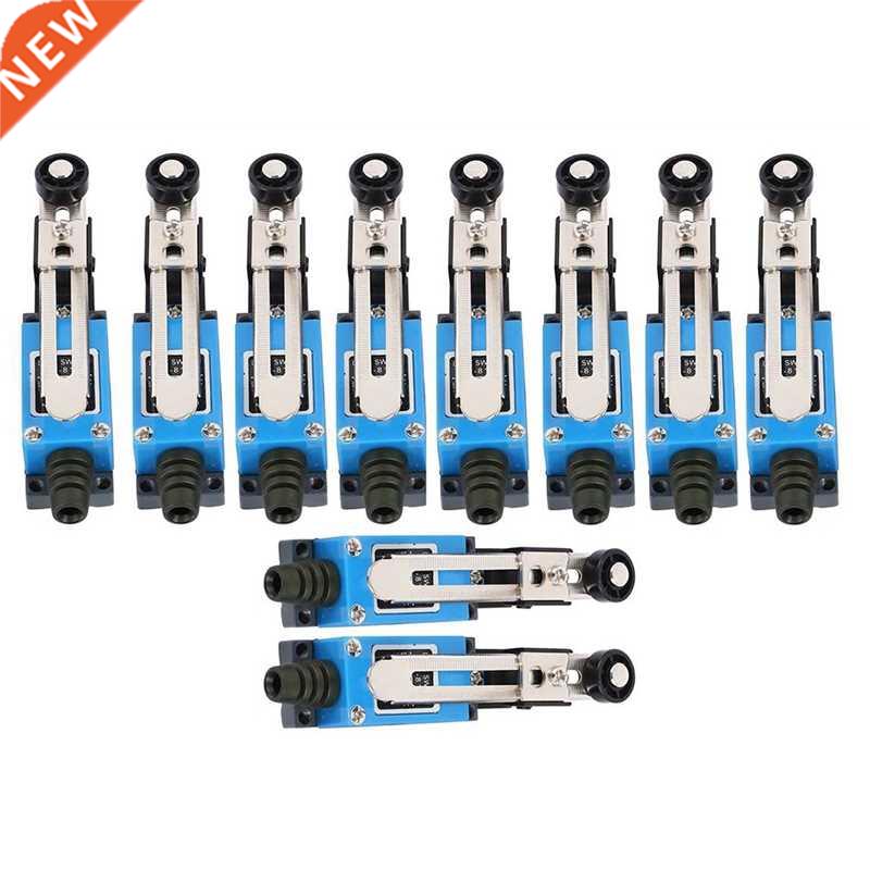 10Pcs ME-8108 Momentary Roller Arm Type Limit Switch for CNC