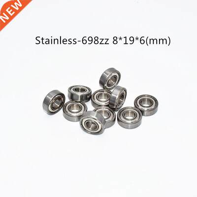 Stainless steel 10PCS S698ZZ 8*19*6(mm) free shipping antir