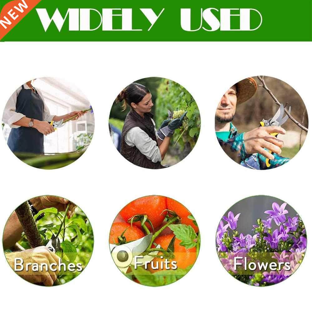 Pruner Garden Scissors Professional Sharp Bypass Pruning She