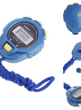 Handheld Digital LCD Sports Stopwatch Chronograph Counter Ti