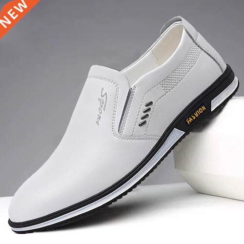 Brand New Fashion Men Loafers Men Leather Casual Shoes High
