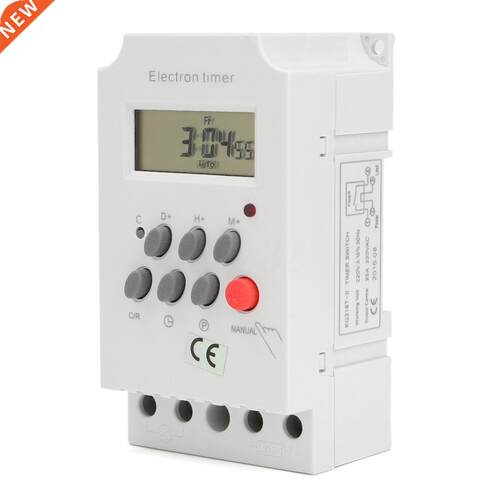 AC 220V 25A KG316T-II Din Rail Programmable Timer Lcd Displa