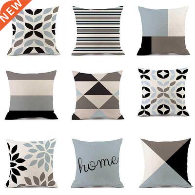 2021 45*45 Home Decoration Simplicity Cushion Simple Geometr