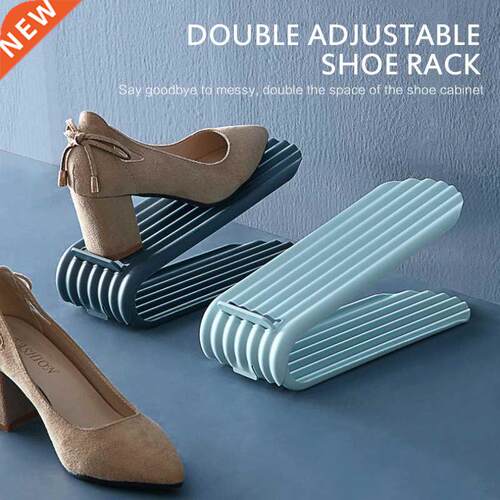Durable Adjustable Shoe Hanger Shoe Organizer Footwear Suppo