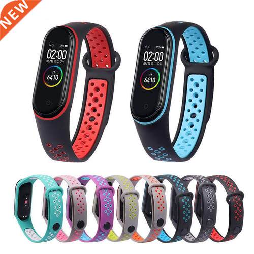 Breathable Strap For Xiaomi Mi Band 3 4 Smart Watch Wrist M3