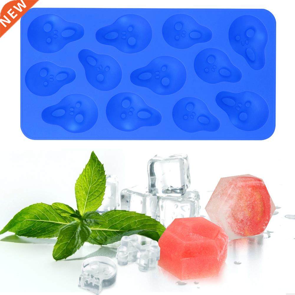Practical Silicone Mold Ghost Skeleton Ice Lattice Mold DIY