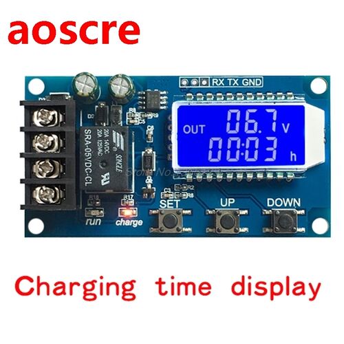 10A 6-60V Battery Charger Control Module Overcharge Protecti