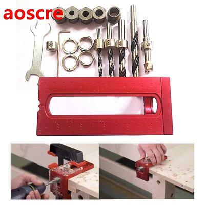 1 Set Woodworking Screw Puncher ed Cainet Screw Puncher Lo