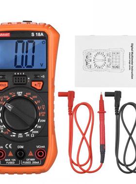 Digital Multimeter Voltmeter 2000 Counts Manual Range True R