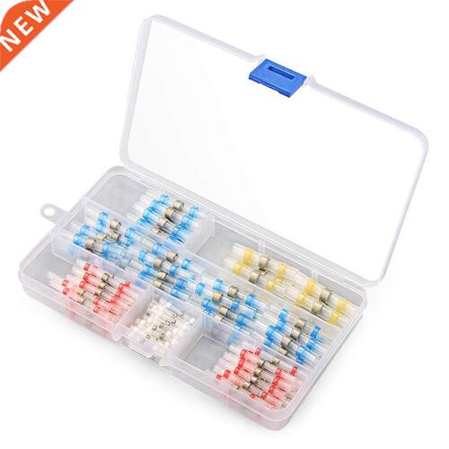 150PCS Solder Seal Wire Connectors Heat Shrink Butt Connecto
