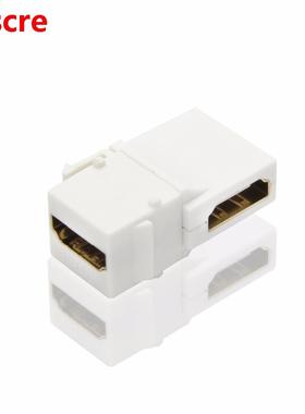 1PCS 90 degree HDMI female to female panel interface, Keysto