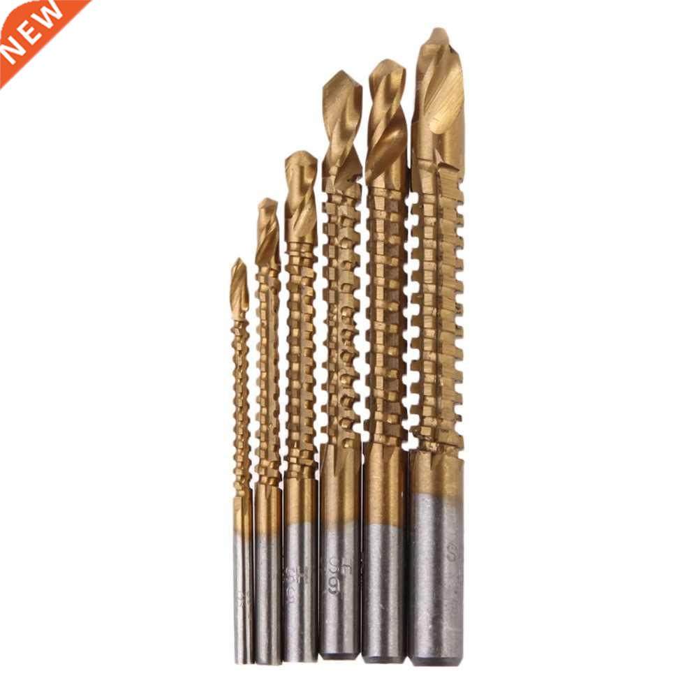 6Pcs 55mm,65mm,70mm,80mm,85mm,90mm twist drill bit Coated HS