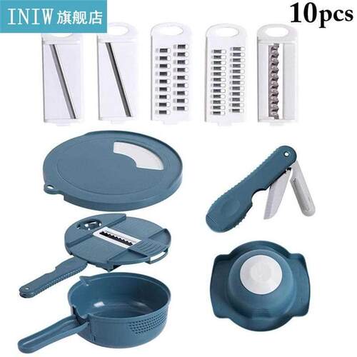 Multifunction 10 In 1 Vegetable Cutter Set Fashion Vegetable