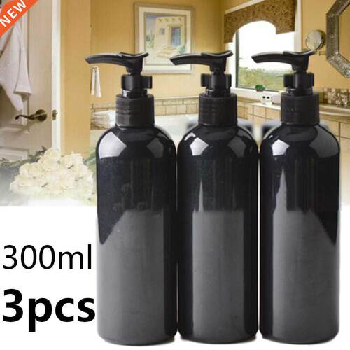 3pcs 300l Epty Lotion Pup Bottle Bathroo Portable Soap D