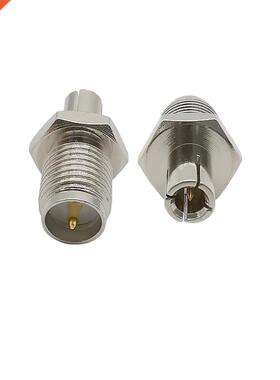 2/5Pcs TS9 Male to RP SMA Female Straight RF Coaxial Connect