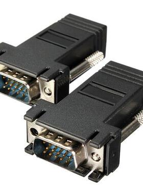 Network Cable Adap 1PCS VGA Extender male to LAN Video CAT5