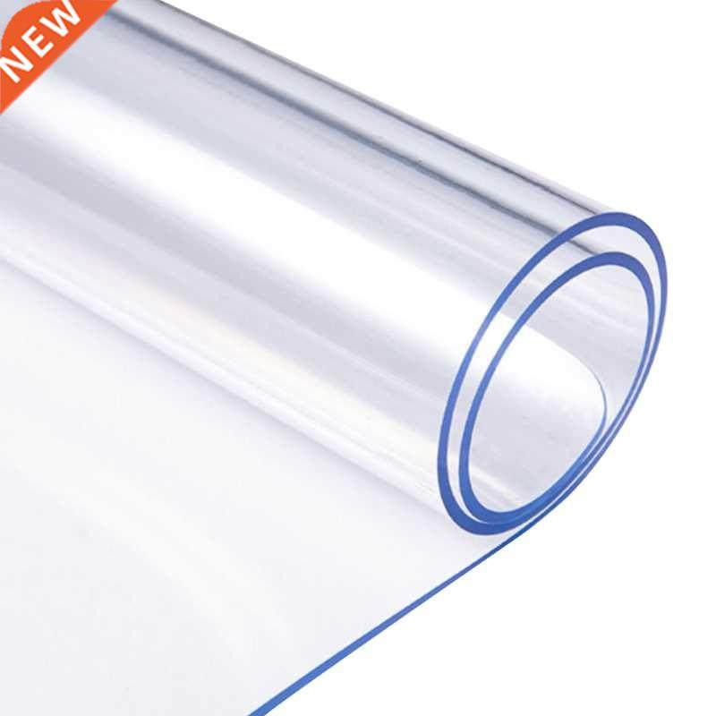 1.5mm Thick Clear Desk Pad Protector Plastic Table Mat Trans