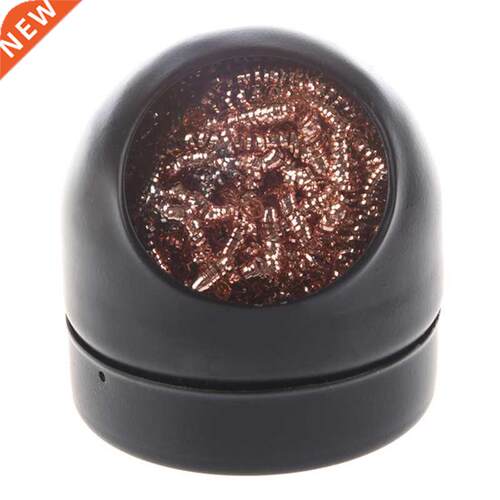 Soldering Iron Tip Cleaning Wire Nozzle Cleaner Ball w Stora